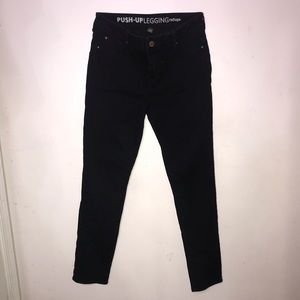 Black Jean (Jeggings) Stretch Jean Material